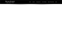Desktop Screenshot of beaufortlondon.com
