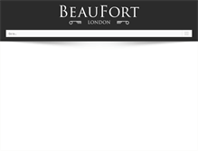 Tablet Screenshot of beaufortlondon.com